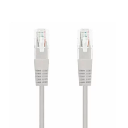 Cabo de Rede RJ45 - CAT6 UTP - 25cm Cinza|Nanocable|8433281007901