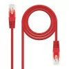 Cabo de Rede RJ45 - CAT6 UTP - 2m Vermelho