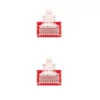 Cabo de Rede RJ45 - CAT6 UTP - 2m Vermelho