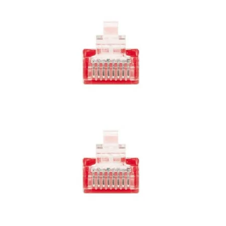 Cabo de Rede RJ45 - CAT6 UTP - 50cm Vermelho