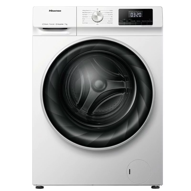 Máquina De Lavar Roupa Hisense WFQY701418VJM - 7Kg 1400RPM B