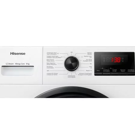 Máquina de Lavar Roupa Hisense - 9Kg 1400RPM - WFPV9014EM|Hisense|6901101812537