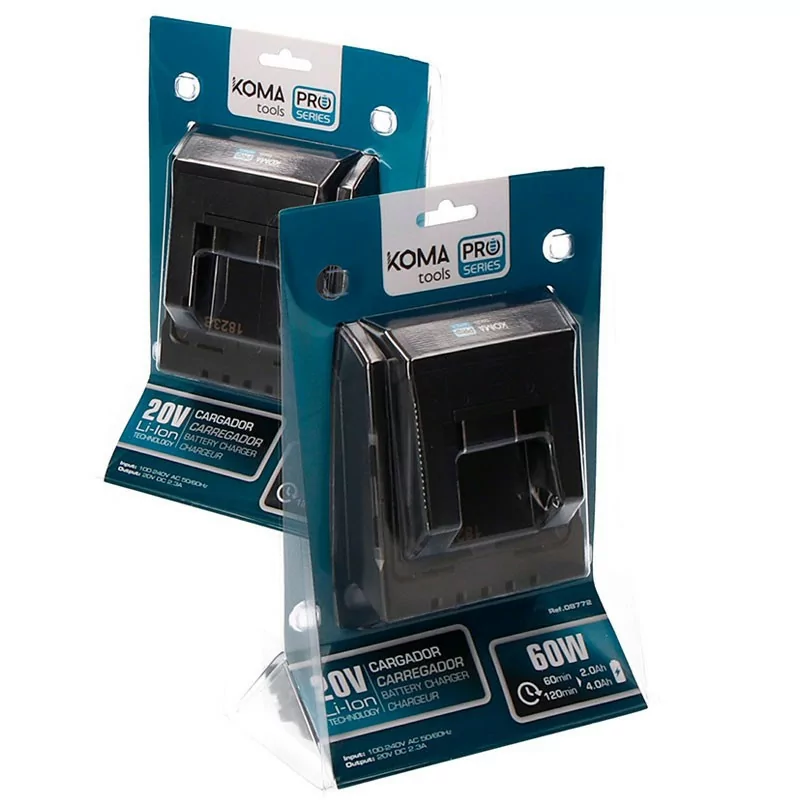 Cargador Batería Koma Tools Pro Series - 60 W