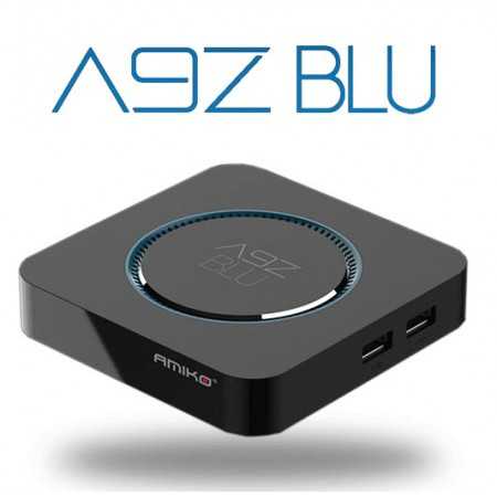 Amiko A9Z Blue - 2GB/16GB - Android 9 WL1 BT 4.2 - MyTV2 - IPTV