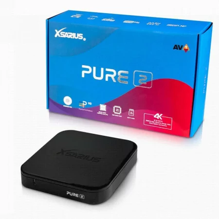 Xsarius Pure 2 - IPTV Box - Android 4K