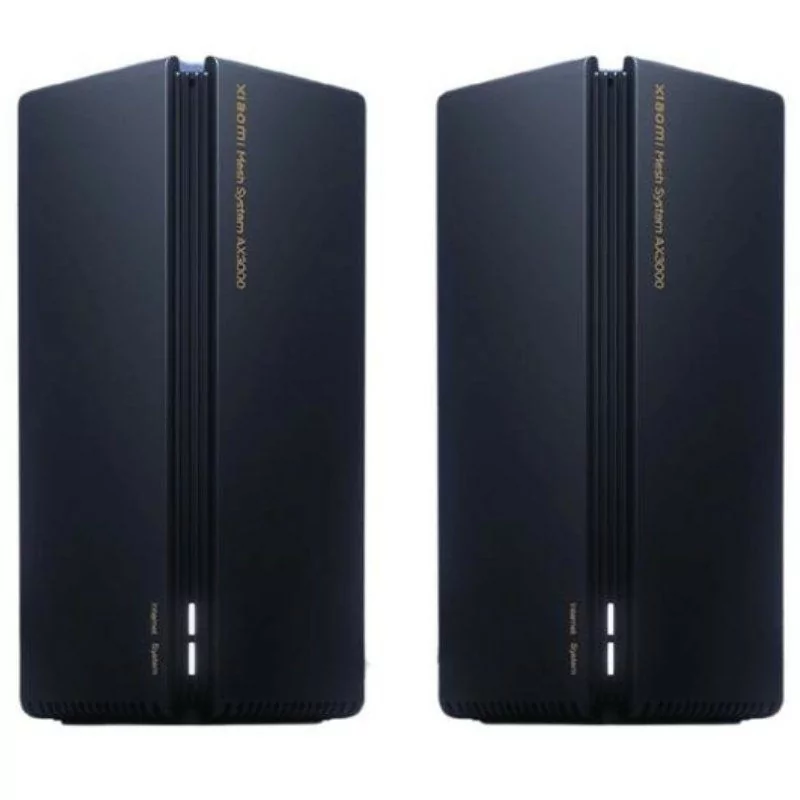 Xiaomi Mesh System Router AX3000 - Dual-Band WiFi 6 Mesh Gigabit - Pack-2 - DVB4287GL Xiaomi Mesh System Router AX3000 - Dual-Band WiFi 6 Mesh Gigabit - Pack-2 - DVB4287GL