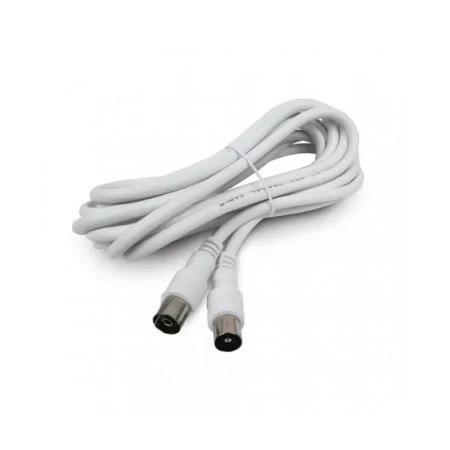 Cable Prolongador de Antena-Blister-10M Blanco-AXIL