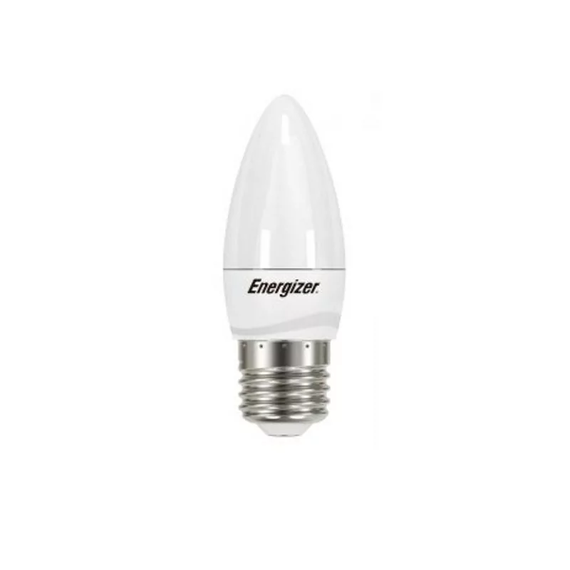 LED Candle Lamp Energizer 40W E27 Daylight - 6500K - 470lm LED Candle Lamp Energizer 40W E27 Daylight - 6500K - 470lm
