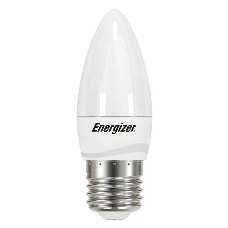Bombilla Vela LED Energizer 40W E27 Warm White - 3000K - 470lm Bombilla Vela LED Energizer 40W E27 Warm White - 3000K - 470lm