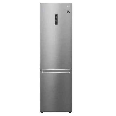 LG Combination Refrigerator - 384L - Wi-Fi - Shiny Steel - GBB62PZFGN