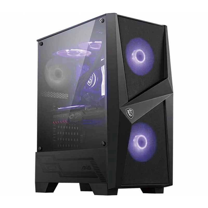 Torre Atx Msi Mag Forge 100m Rgb Preto