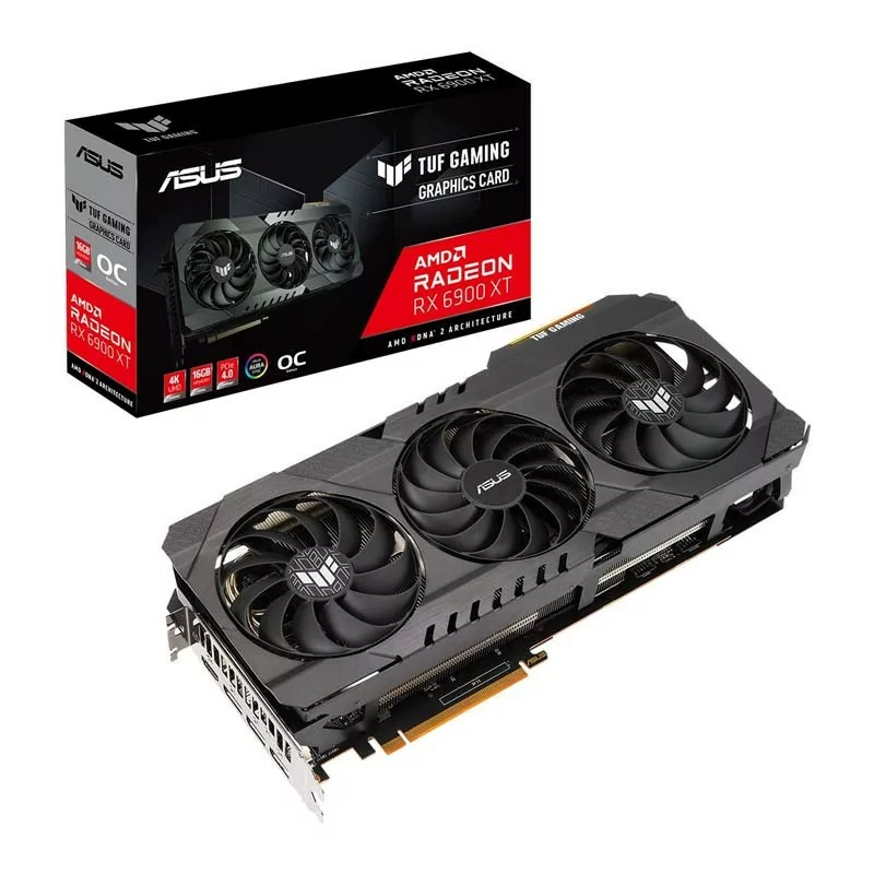 VGA ASUS RX6900XT TUF GAMING OC 16GB GDDR6 1HDMI/3DP VGA ASUS RX6900XT TUF GAMING OC 16GB GDDR6 1HDMI/3DP