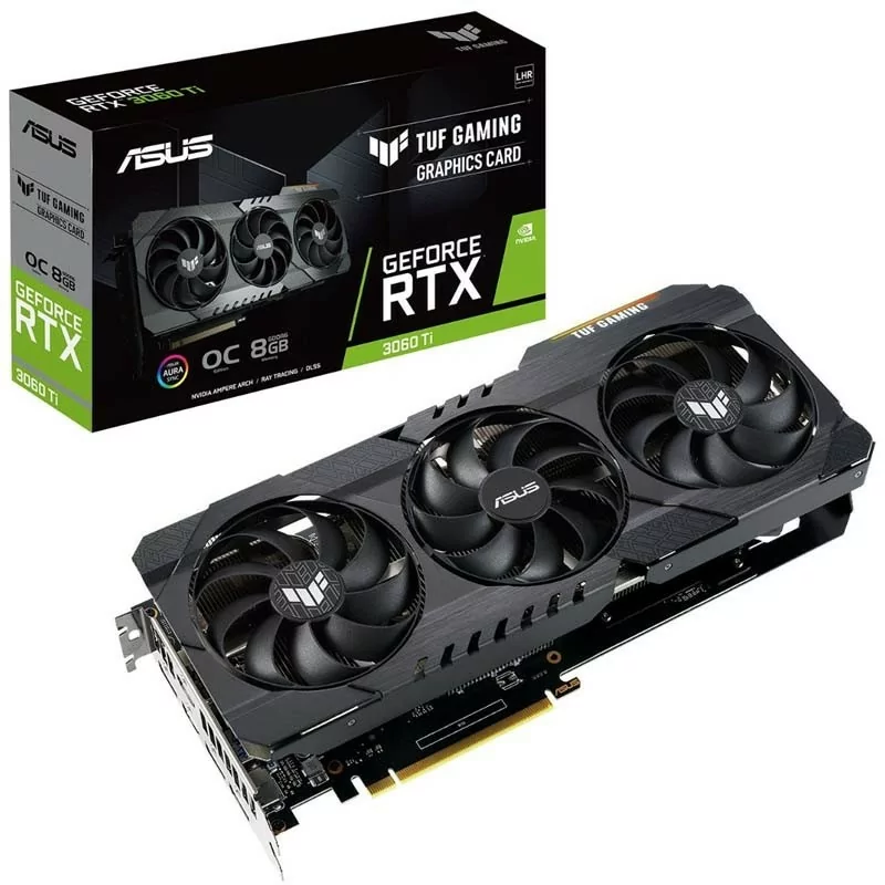 VGA ASUS RTX3060Ti TUF GAMING V2 O8G GDDR6 HDMI/DP VGA ASUS RTX3060Ti TUF GAMING V2 O8G GDDR6 HDMI/DP