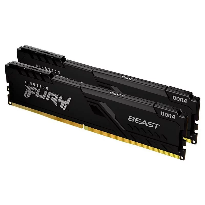 Dimm KINGSTON 16GB (2x8GB) DDR4 3600MHz CL17 FURY Beast Black
