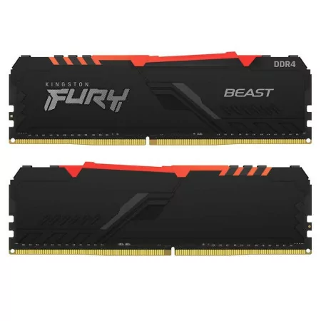 Dimm KINGSTON 16GB DDR4 3200MHz CL16 FURY Beast RGB