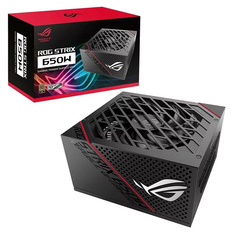 Fonte Atx 650w Asus Rog Strix 650g 80+ Gold/full Modular/ven...