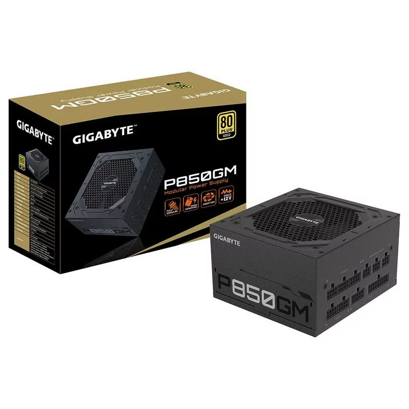 Fonte Atx 850w Gigabyte P850gm 80+ Gold/full Modular/vent 12...