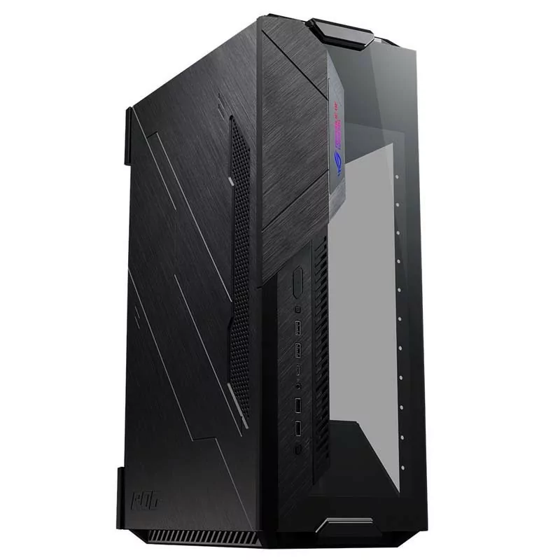 Torre Mini Itx Asus Rog Z11 Preto Argb Cristal Cheio Corpo J...