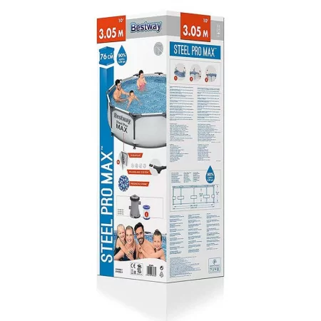Piscina pool frame ø305x76cmpvc bestway 56408