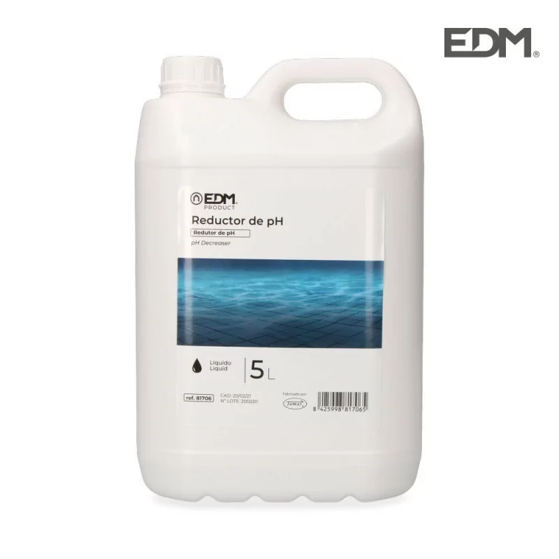 Redutor ph liquido 5 litros fusão edm Redutor ph liquido 5 litros fusão edm
