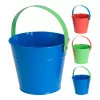 Balde de praia infantil ø16 x 13cm cores sortidas
