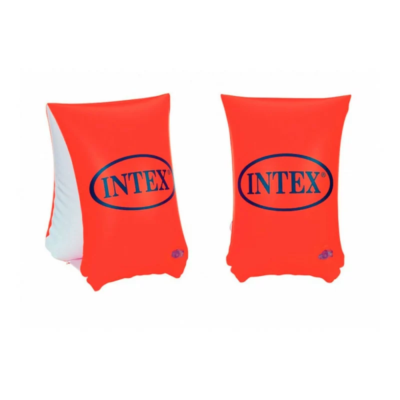 Faixas de braço de natação vermelhas 30x15cm intex.