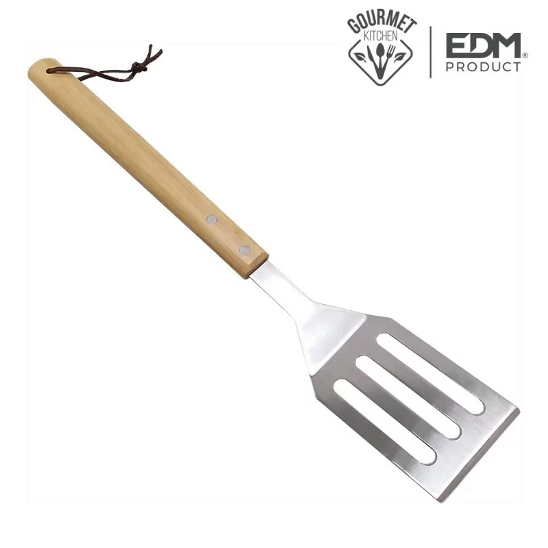 Espátula BBQ EDM - Aço Inox - 41cm Espátula BBQ EDM - Aço Inox - 41cm