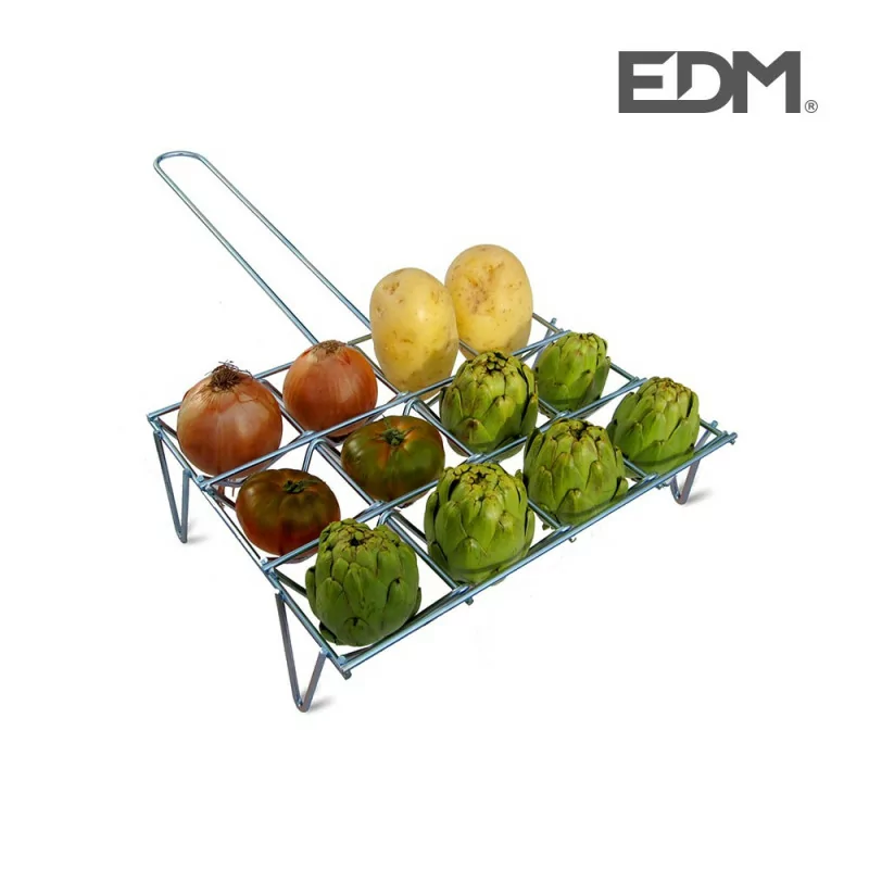 Grelha para Verduras EDM - 12 Unidades - 33,5x33cm Grelha para Verduras EDM - 12 Unidades - 33,5x33cm