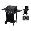 EDM Gas Barbecue with 3 Fires