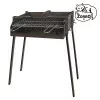 Imex El Zorro Square Barbecue Grill with Frying Pan Support