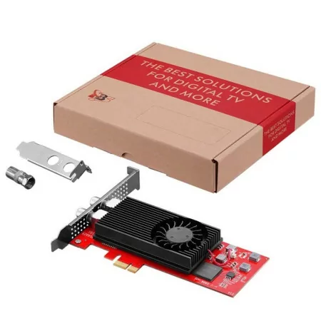 TBS DVB-T2/C2/T/C(J.83A/B/C)/ISDB-T/C /ATSC1.0 Octa TV Tuner Card