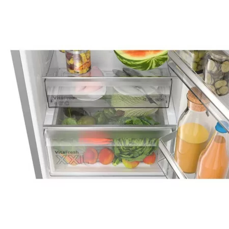 Bosch 363L Combination Refrigerator - Stainless Steel - KGN397ICT (Series 4)