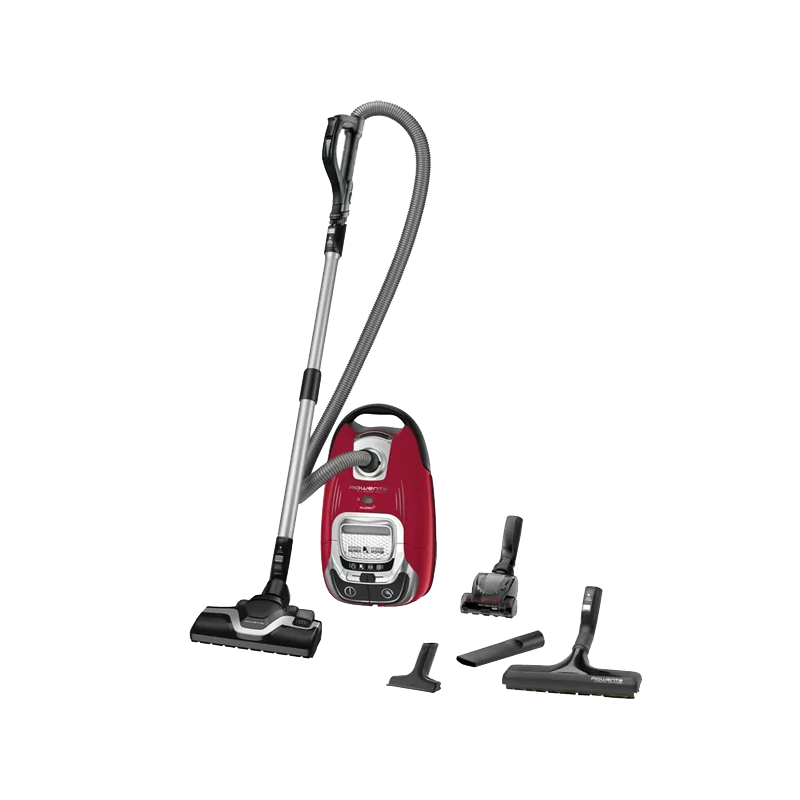 Rowenta R07473EA Silence Force Vacuum Cleaner with Bag - Animal Care - (4.5L - 400W - 58dB)