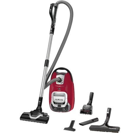 Rowenta R07473EA Silence Force Vacuum Cleaner with Bag - Animal Care - (4.5L - 400W - 58dB)
