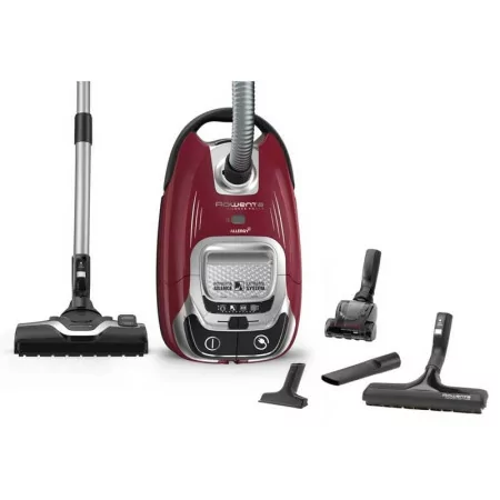 Rowenta R07473EA Silence Force Vacuum Cleaner with Bag - Animal Care - (4.5L - 400W - 58dB)