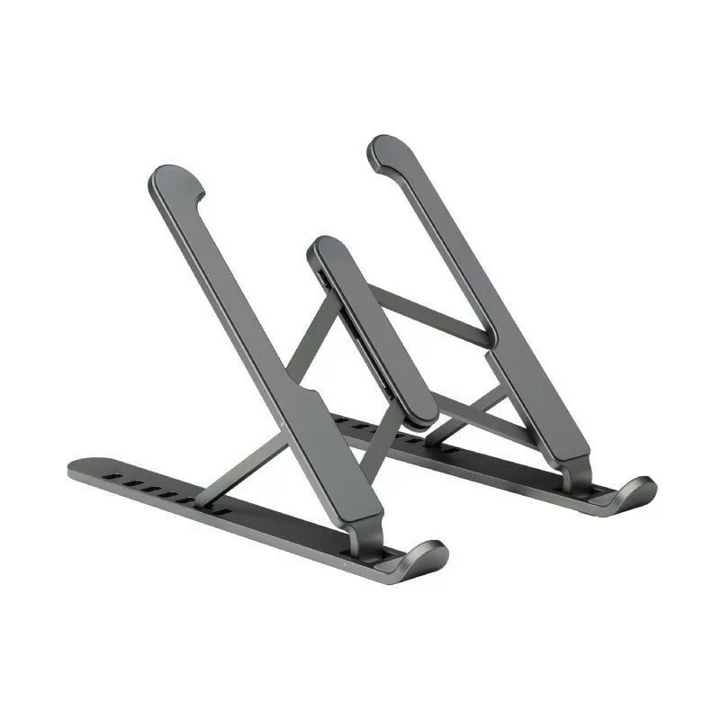 Soporte para portátil/tablet aisens lps1m-101/ gris oscuro
