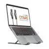 Soporte para portátil/tablet aisens lps1m-101/ gris oscuro