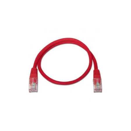Cabo de Rede RJ45 UTP Aisens - Cat.5e - 50cm - Vermelho - A133-0187
