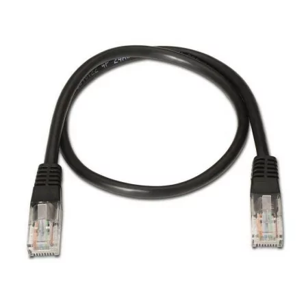 Cabo de Rede RJ45 UTP Aisens - Cat.5e - 1m - Preto - A133-0203