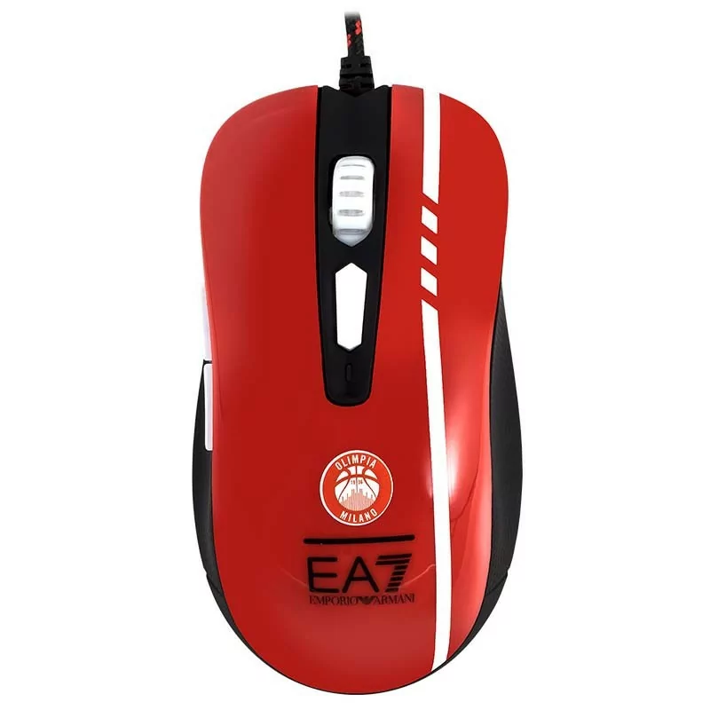 Rato Mars Gaming Emporio Armani - Óptico 3200DPI - 6 Botões - Preto / Vermelho - MMEA7 Rato Mars Gaming Emporio Armani - Óptico 3200DPI - 6 Botões - Preto / Vermelho - MMEA7
