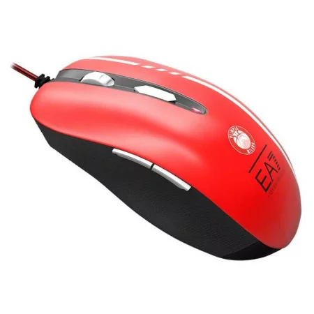 Rato Mars Gaming Emporio Armani - Óptico 3200DPI - 6 Botões - Preto / Vermelho - MMEA7