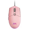 Rato MARS GAMING MMG Pink , 3200 DPI, RGB flow, light, ergonomic