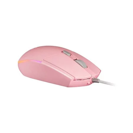 Rato MARS GAMING MMG Pink , 3200 DPI, RGB flow, light, ergonomic