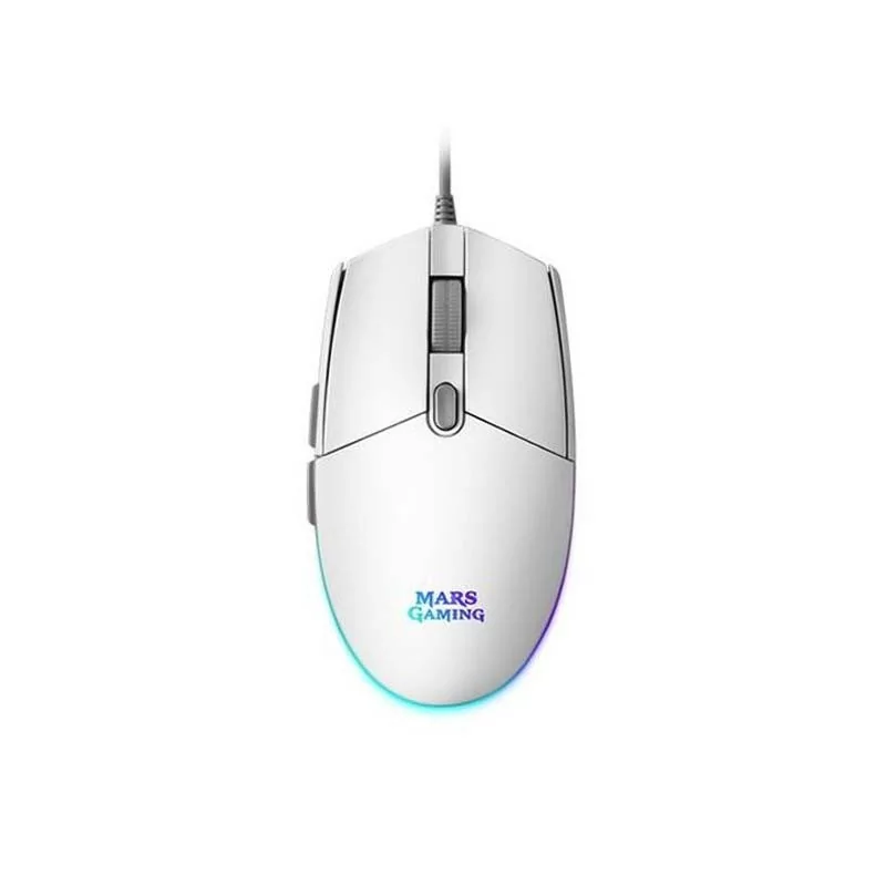 Rato MARS GAMING MMG White, 3200 DPI, RGB flow, light, ergonomic Rato MARS GAMING MMG White, 3200 DPI, RGB flow, light, ergonomic