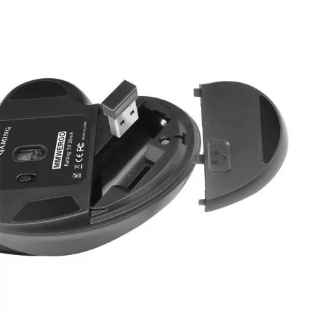Rato WIRELESS MARS GAMING MMWERGO, 3.200 DPI, ERGONOMIC, KAI...