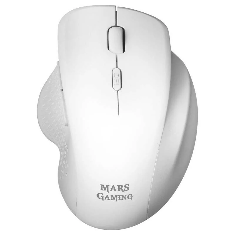 Ratón gaming inalámbrico mars gaming mmwergo/ hasta 3200 dpi/ blanco Ratón gaming inalámbrico mars gaming mmwergo/ hasta 3200 dpi/ blanco