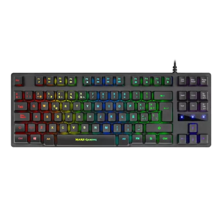 Mars Gaming Mechanical Keyboard - RGB - Black - MARSMKTKLBPT