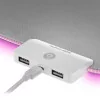 Tapete de Rato Mars Gaming - XXL - 2 x USB 2.0 Hub - RGB - Silver - MMPRGB2