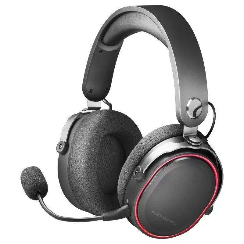 Auriculares gaming con micrófono inalámbricos mars gaming mhw/ jack 3.5/ usb 2.0/ negros Auriculares gaming con micrófono inalámbricos mars gaming mhw/ jack 3.5/ usb 2.0/ negros
