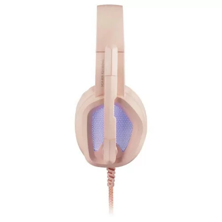 Auriculares gaming con micrófono mars gaming mh320/ jack 3.5/ rosas
